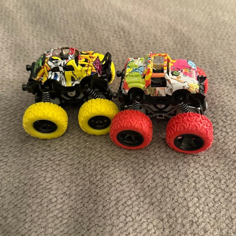 Monster Trucks - Hot Wheels, Monster Mutt and 2 others